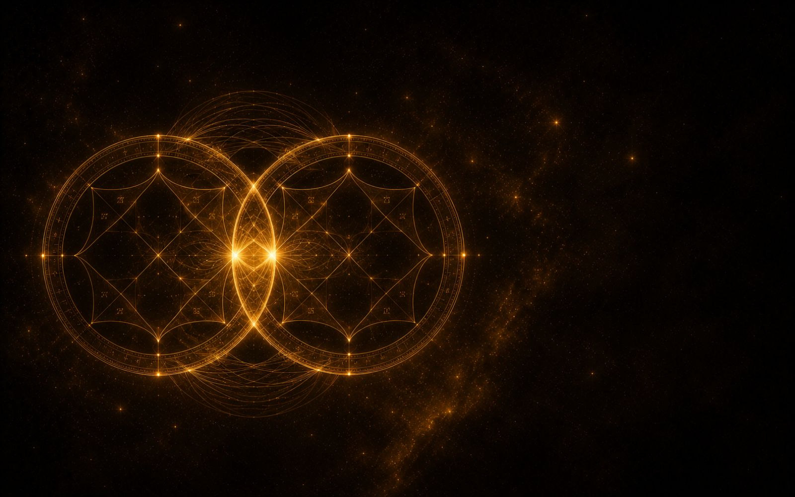 Compatibility Compass — Vedic synastry reading of two birth charts for love and relationship compatibility