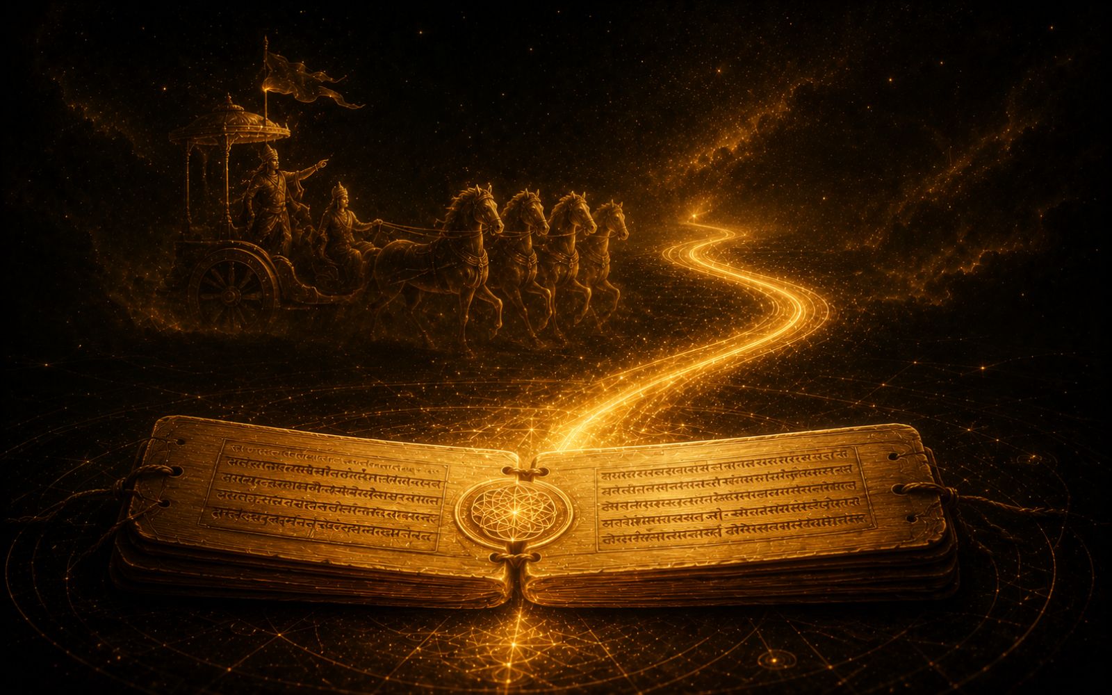 Dharma Compass — Bhagavad Gita and Vedic guidance on your svadharma and life path